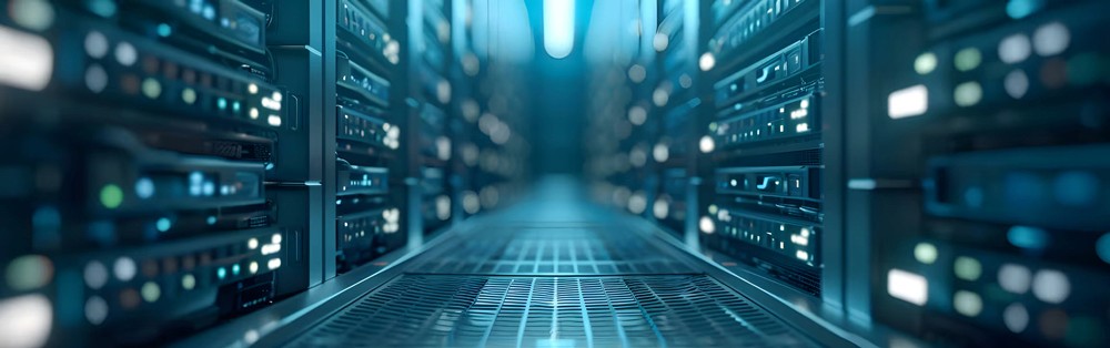 Red digital warning symbol glowing on a circuit board interface, representing active ransomware exploitation of the VMware ESXi CVE 2025 22225 vulnerability and hypervisor compromise.