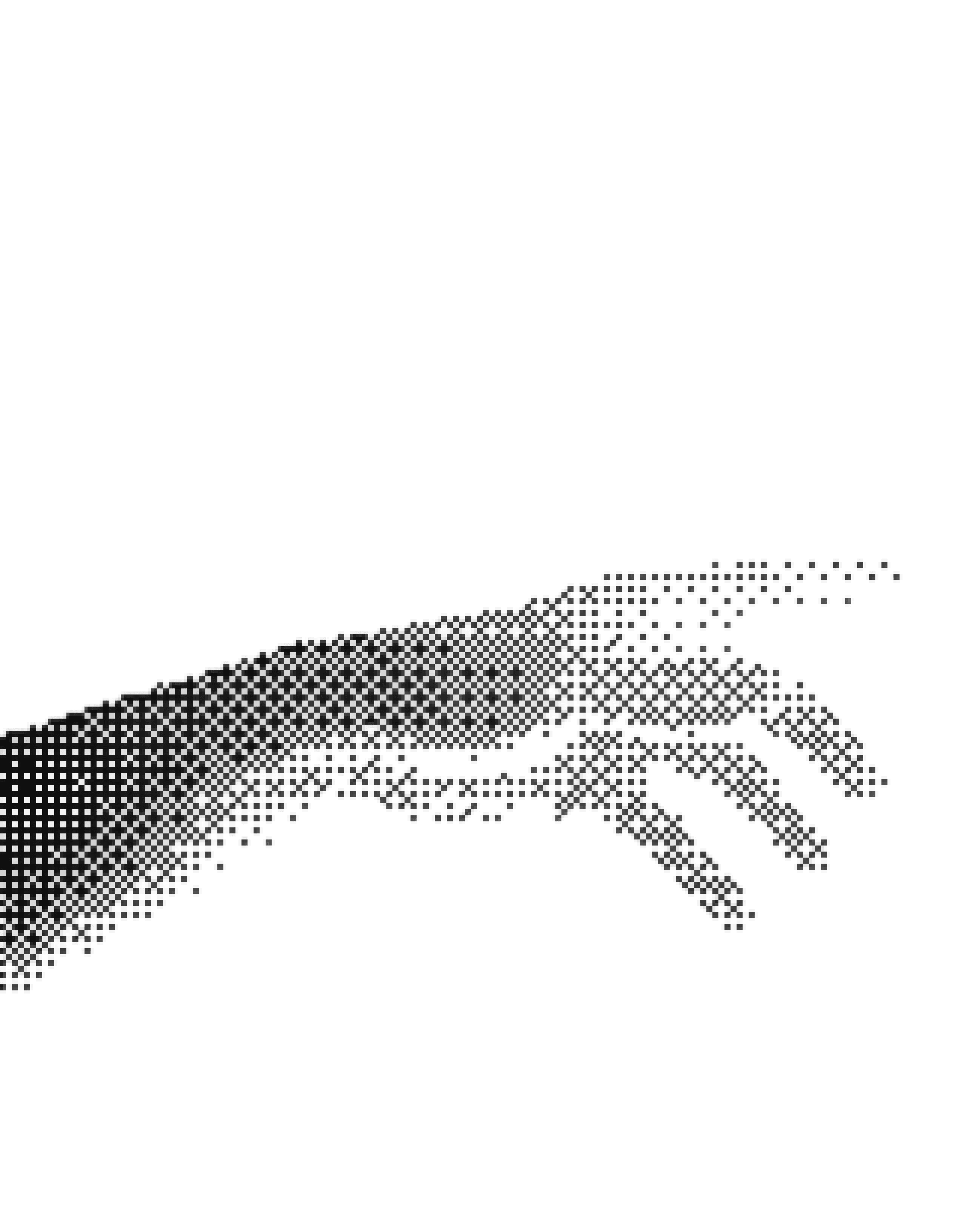 a image of hand representing design