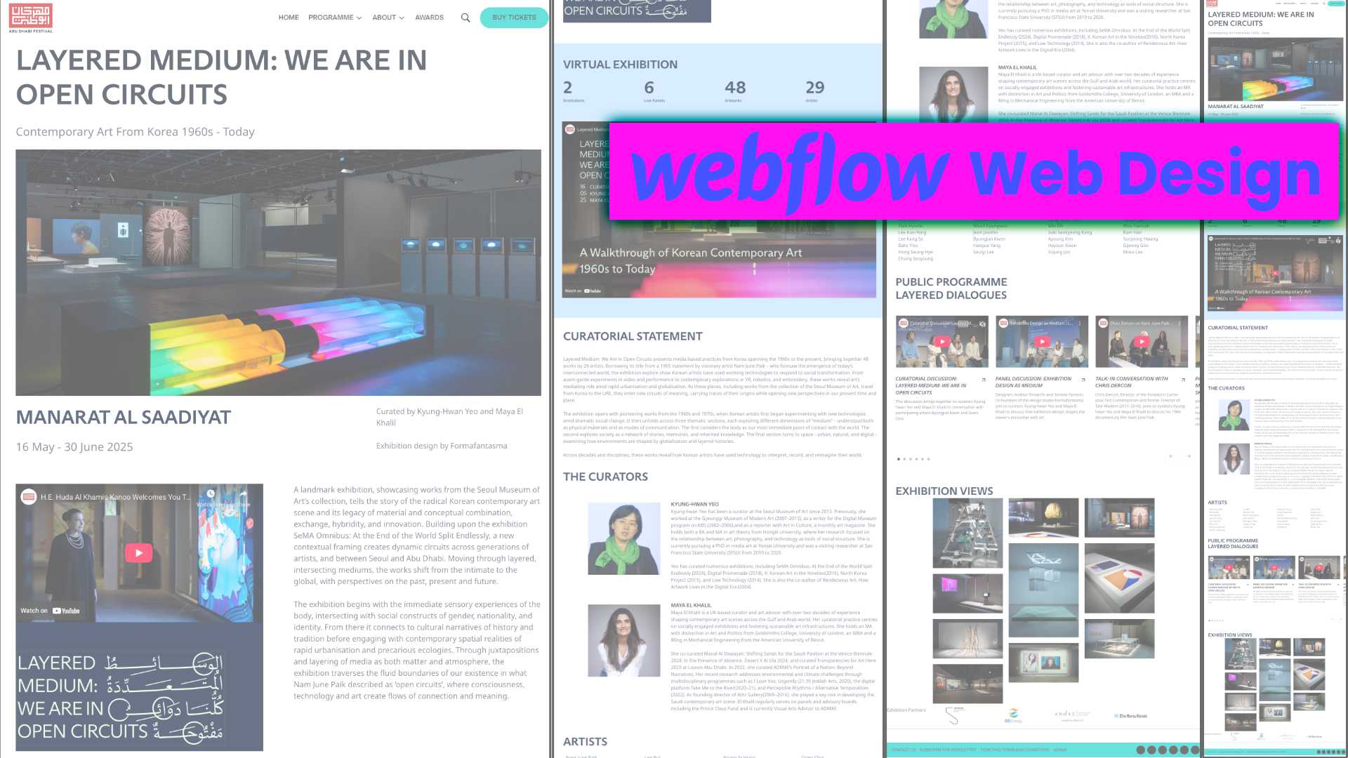 ADMAF website by CrisP Digital