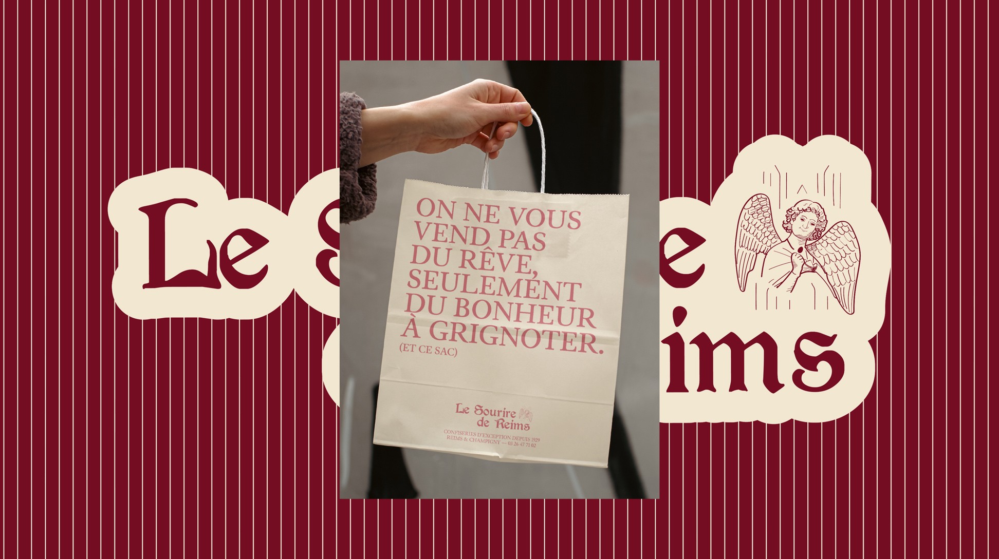 Sac en craft, On ne vous vend pas du rêve, seulement un bonheur à grignoter.