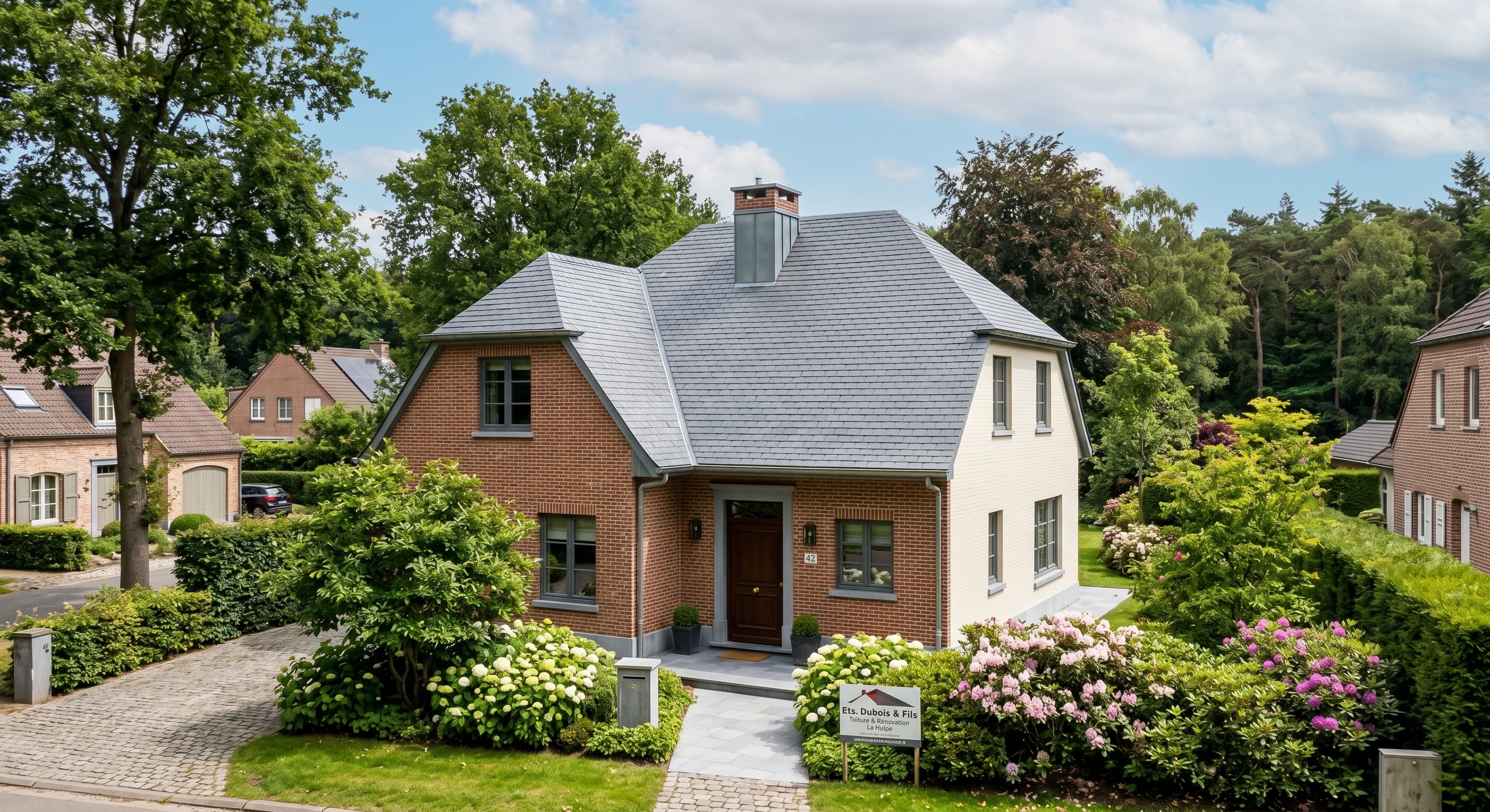 Toiture de maison renové a la Hulpe