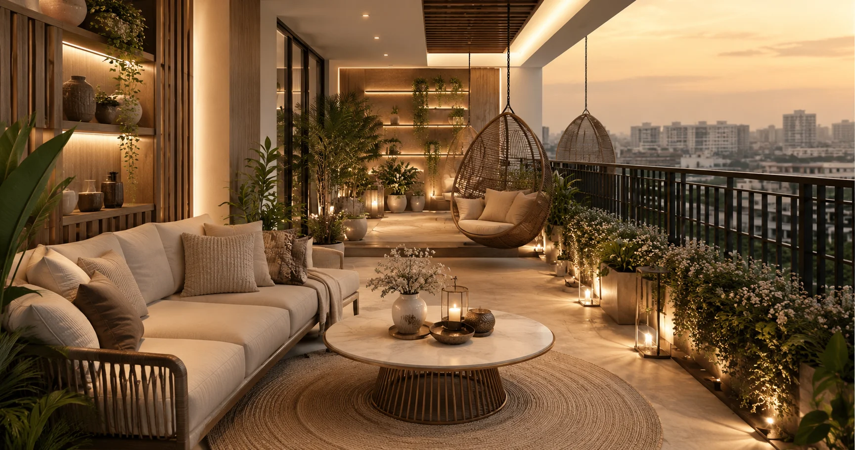 7 Balcony Designs That Will Turn Your Terrace Into an Inviting Retreat