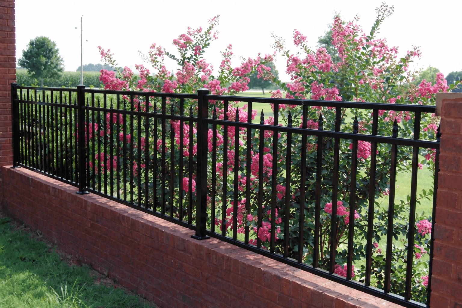 Close-up of the Vanguard internal spear detail showing the seamless 6005-T5 aluminum rail connection.