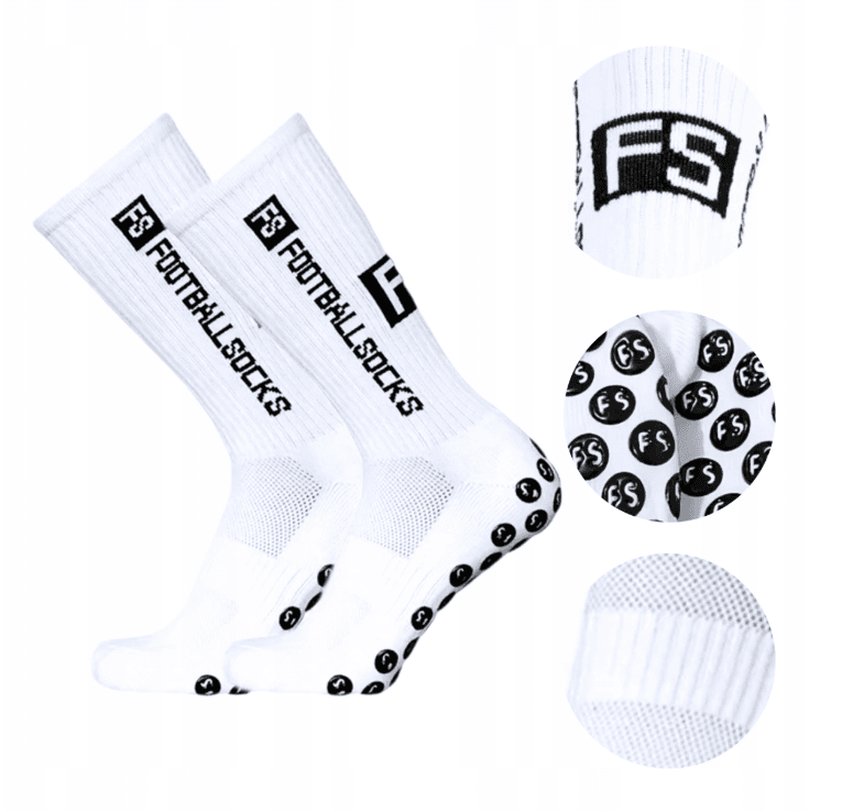 skarpety antypoślizgowe białe