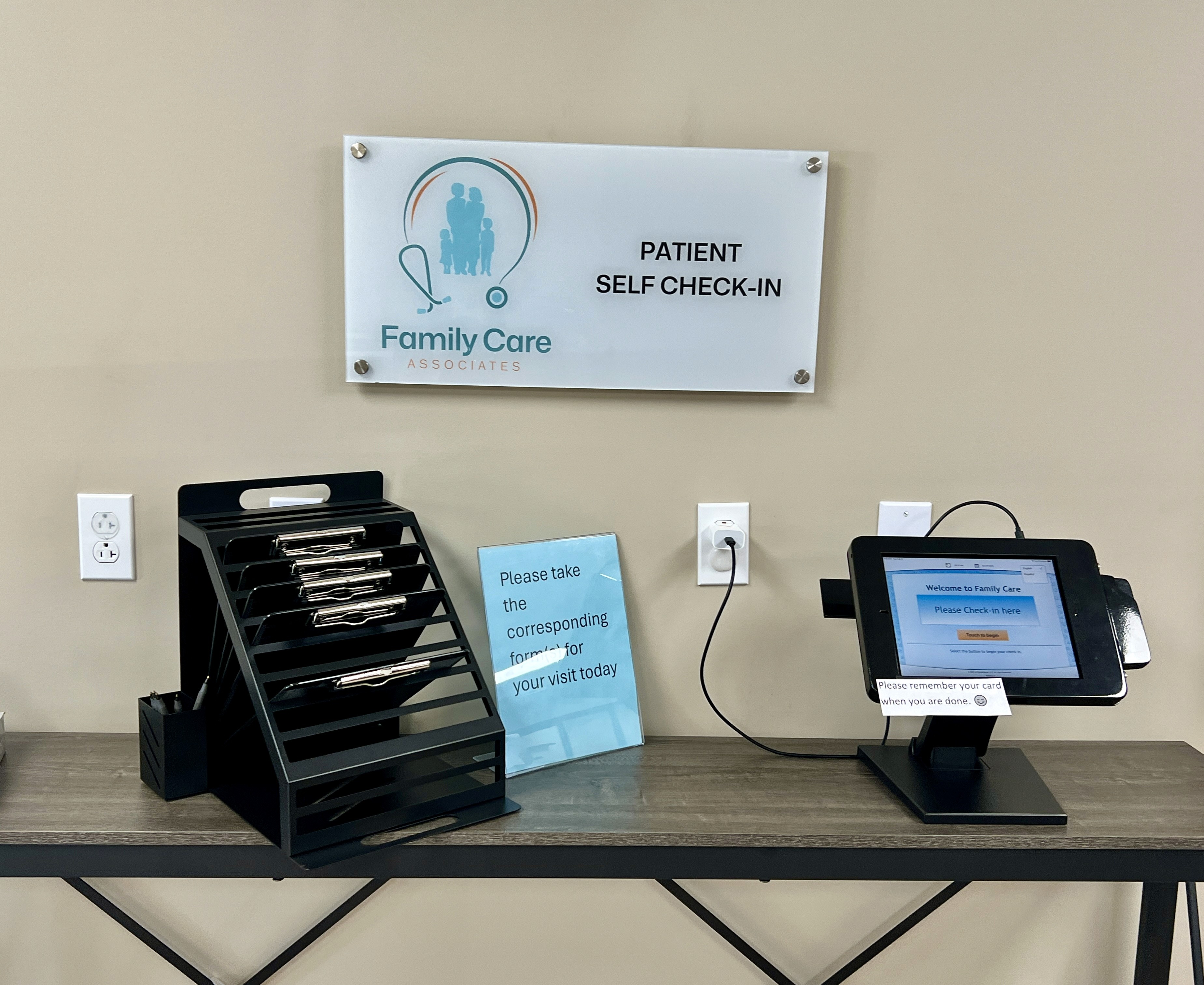Self-Service Patient Check-In