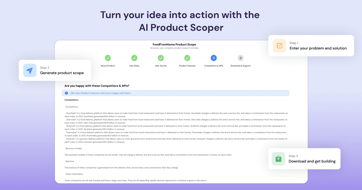 AI product scooper