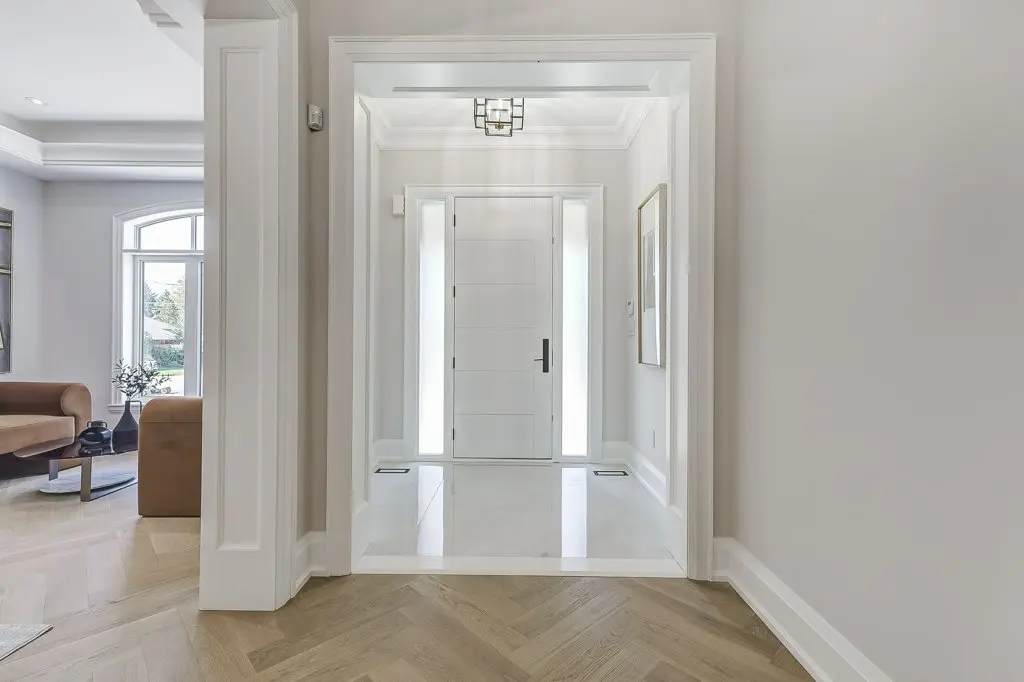 Main entrance interior photo.