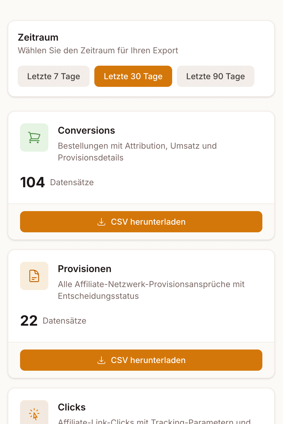 Business subscriptions