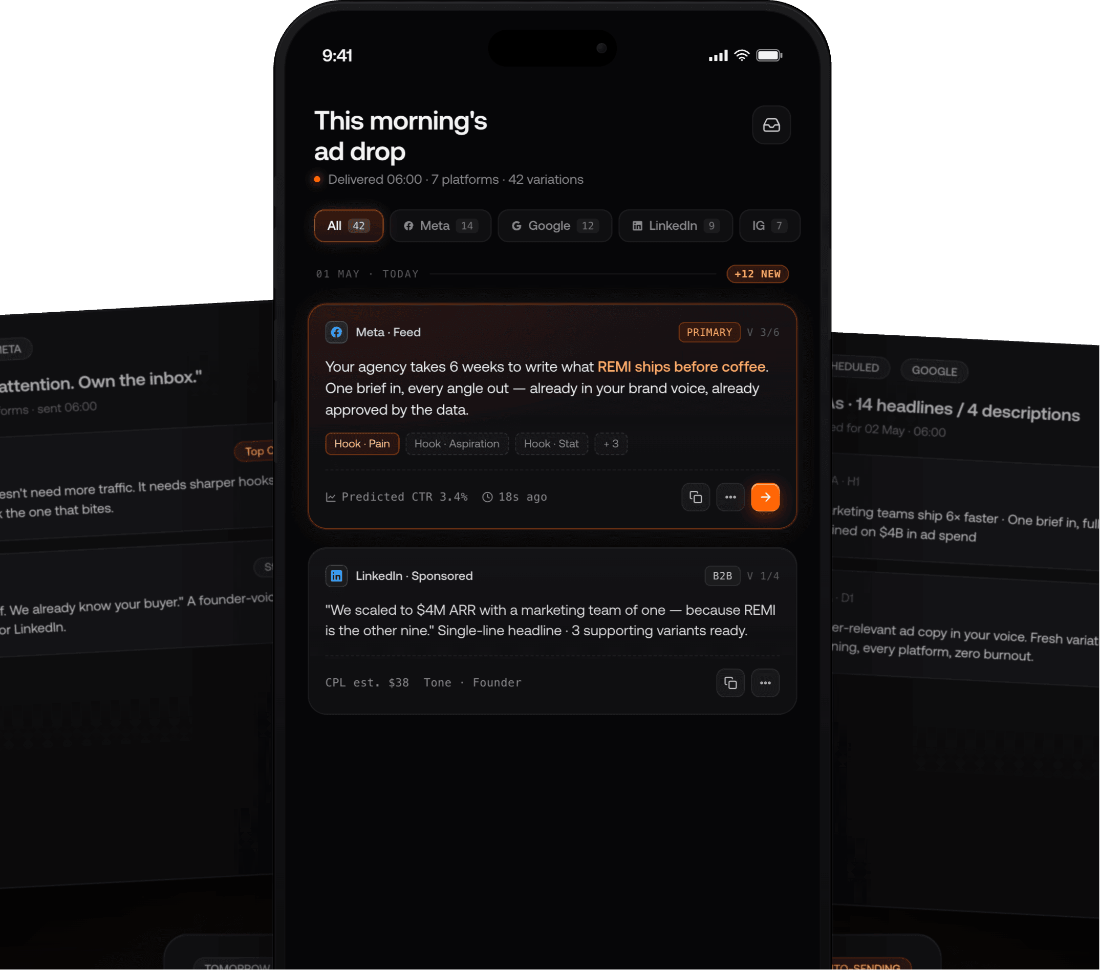 Mobile app preview