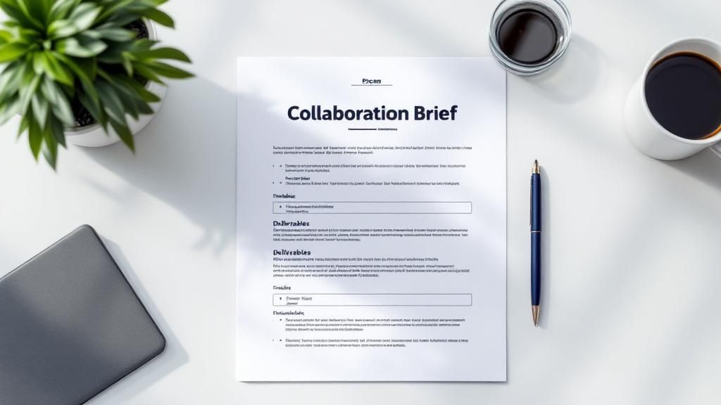 The Collaboration Proposal Template