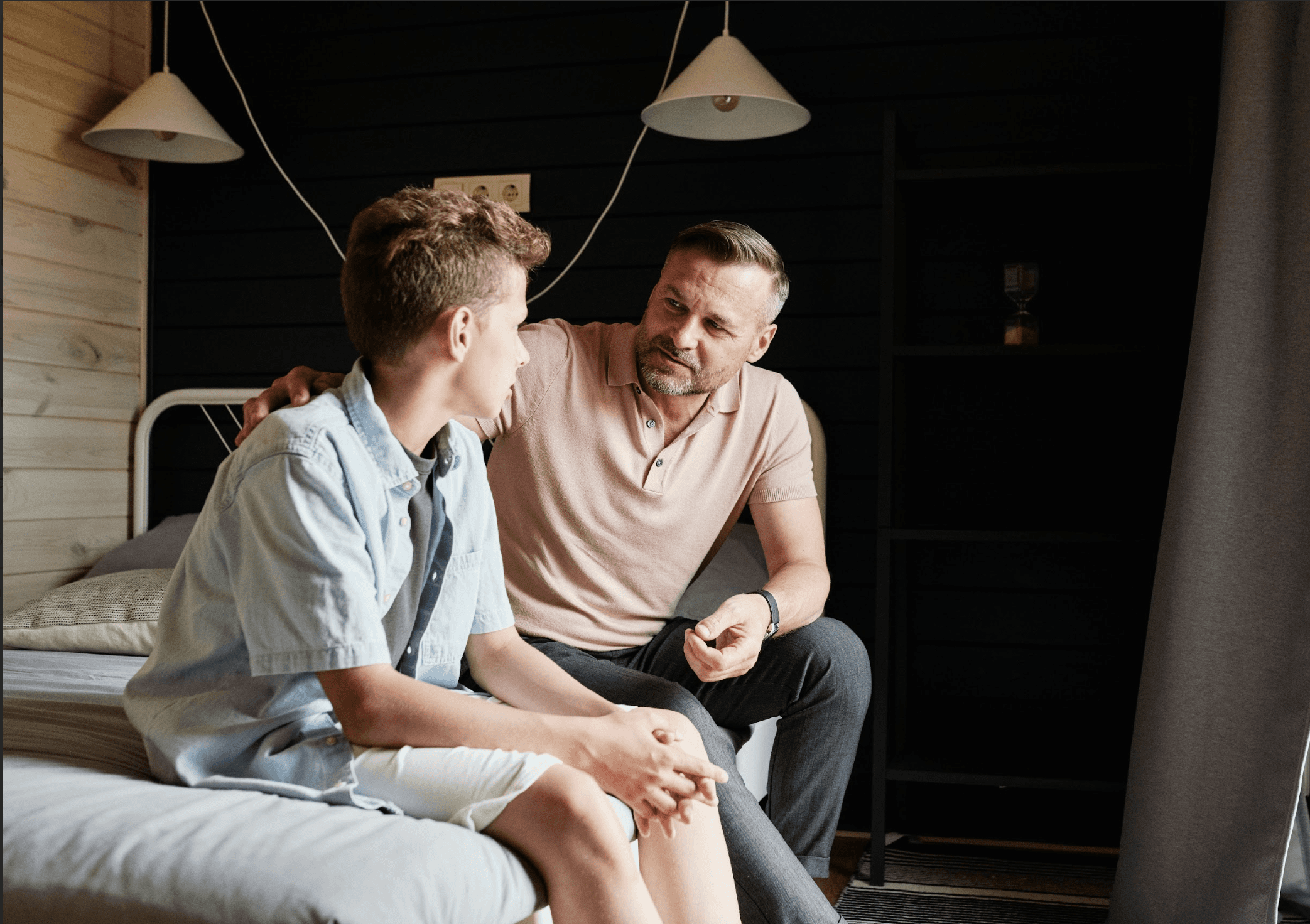 Conversion Truth for Families: Female therapist with neat gray bob and suit