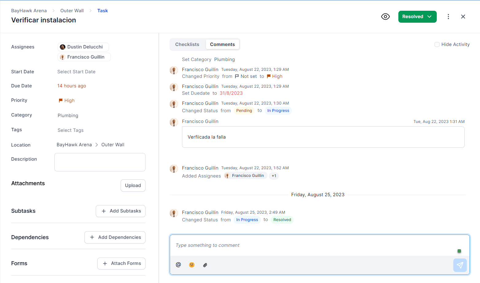 Make communication simple with built-in contextual chat to keep your crew on-task and productive using TaskMapper for Construction by SenseHawk. Leverage secure document sharing. Give all team members access to plans, drawings and files they need without having to ask or look.