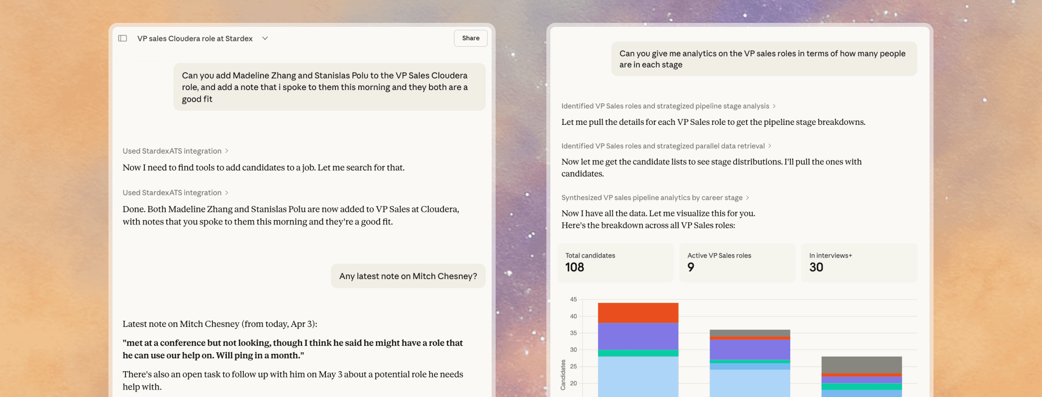 stardex ai feature | claude and chatgpt integration