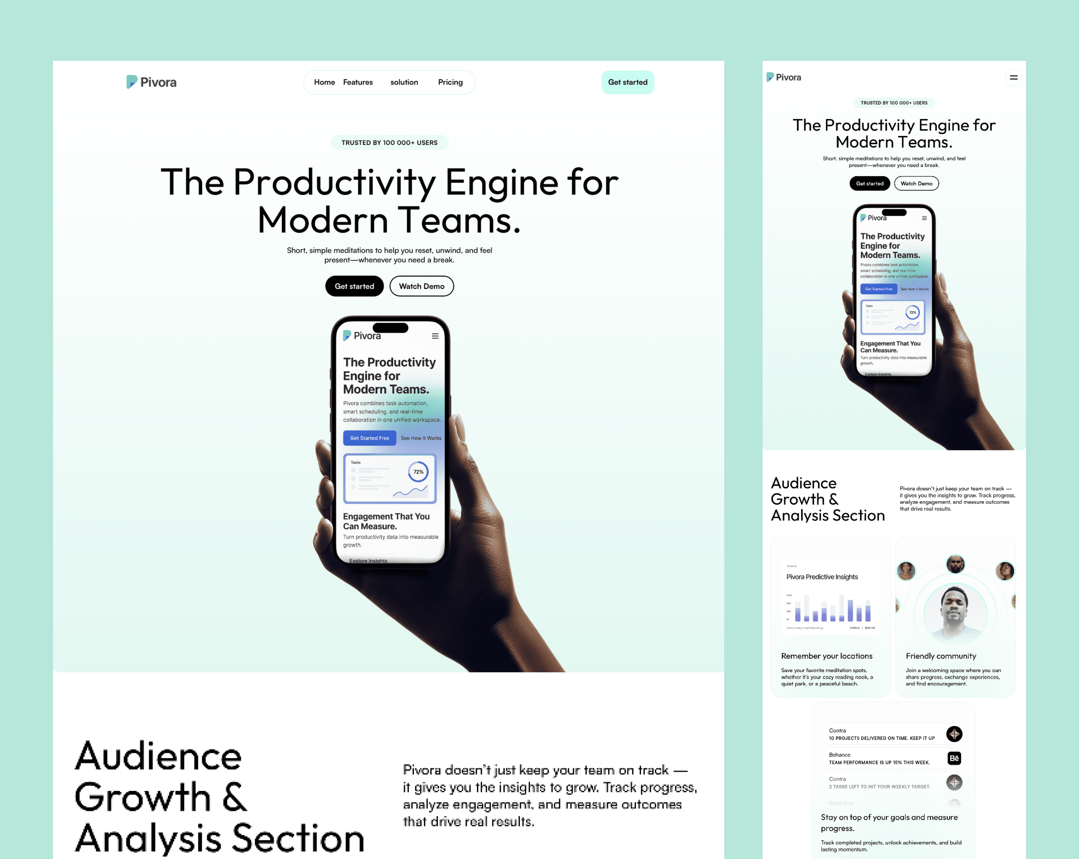 Premium UX Template for Framer