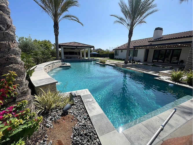 Residential Pool Serviced By PoolGenX