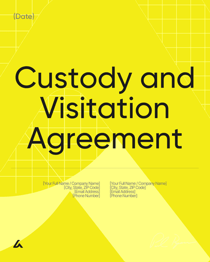 Custody and Visitation Agreement