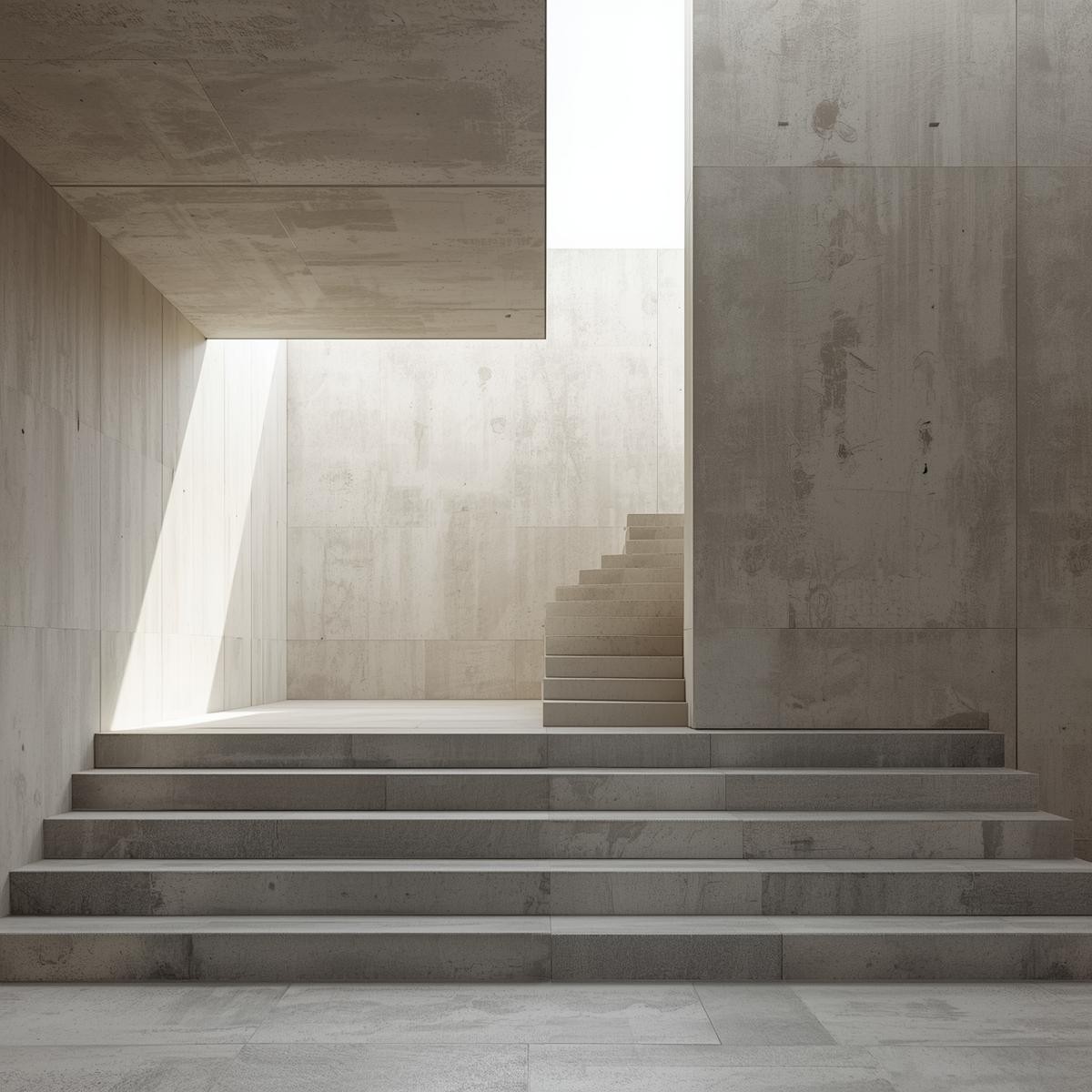 Architectural model showing contrast between stability and delicate design structure.