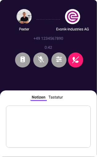 Integriertes Soft-Telefon
