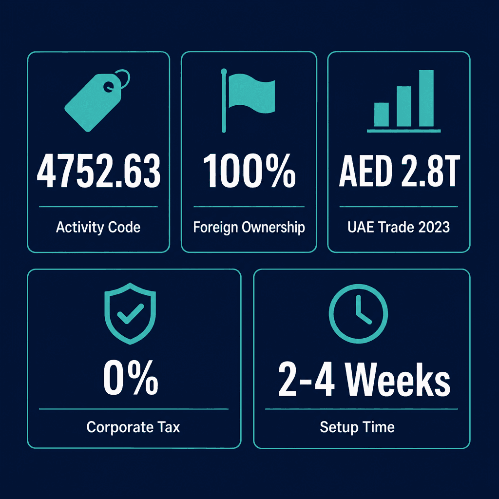 Infographic: Precision Dies Trading License in Dubai