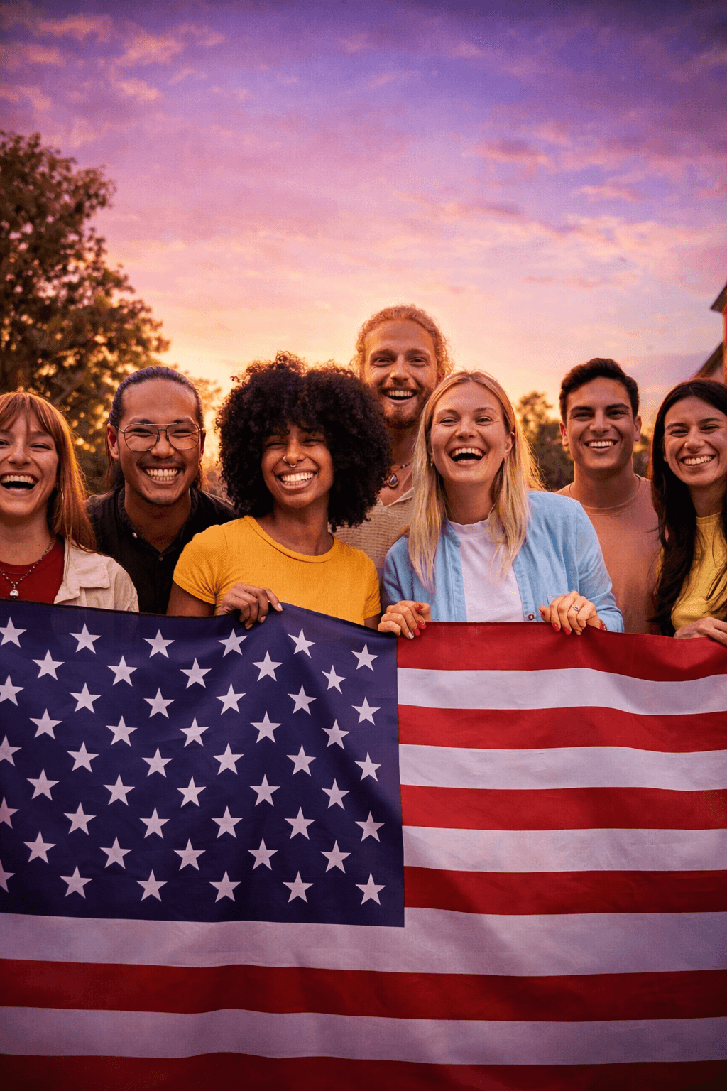 A illustrative picture of a town