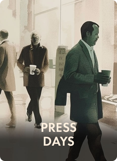 Barista service for press days, UK