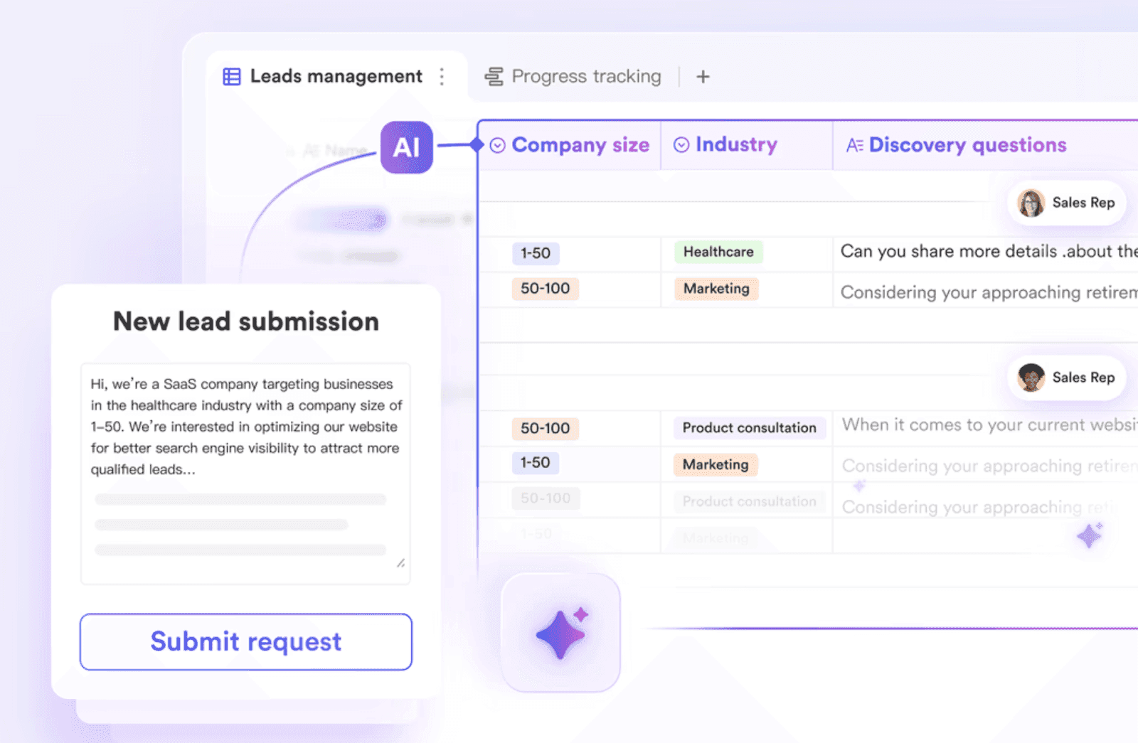 Boost sales with AI-driven lead management