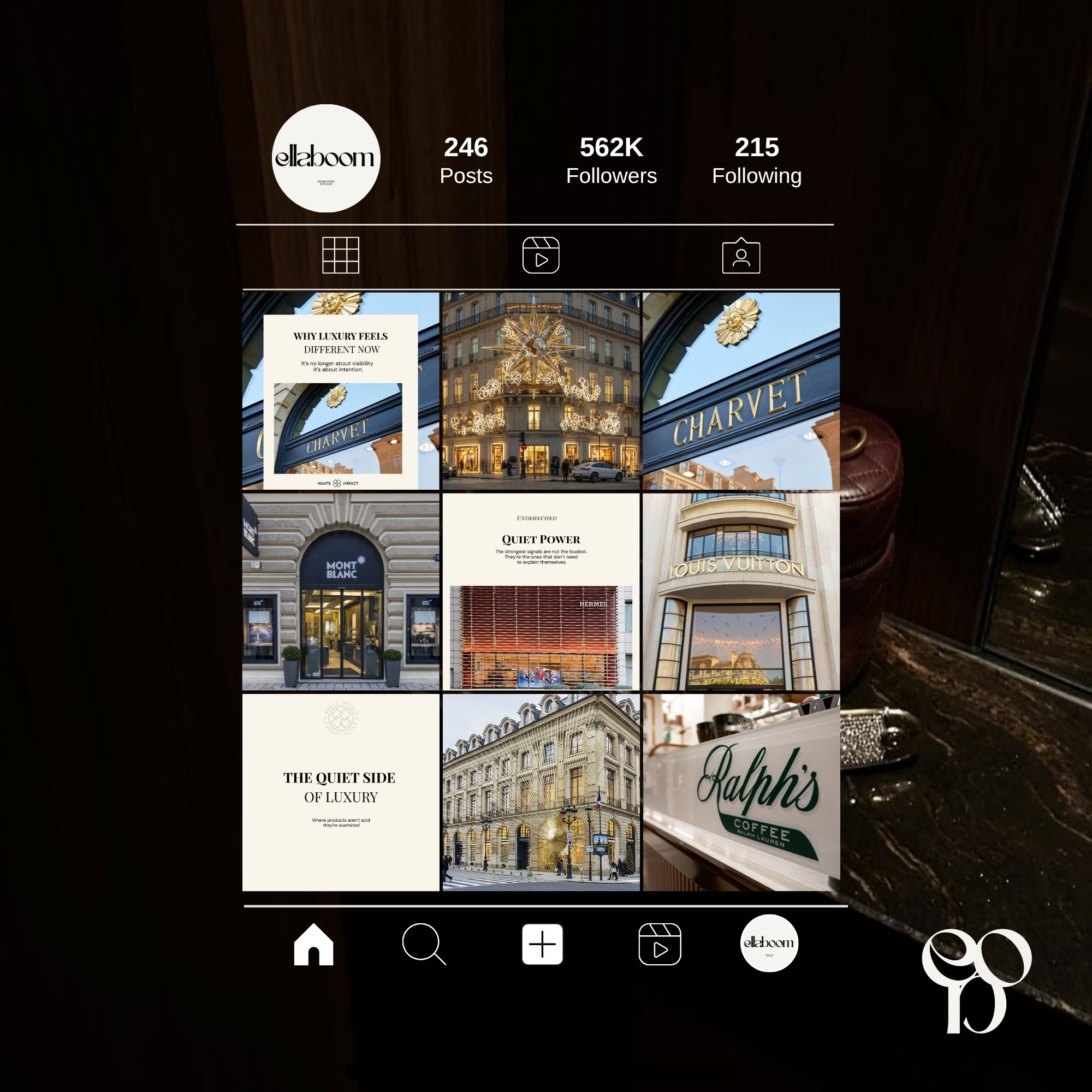 Professional social media design and branded Instagram content