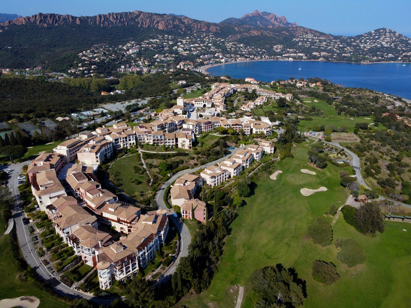 vue panoramique Cap Estérel