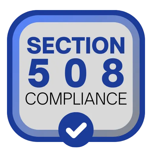 Logo of Sectoin 508 Compliance