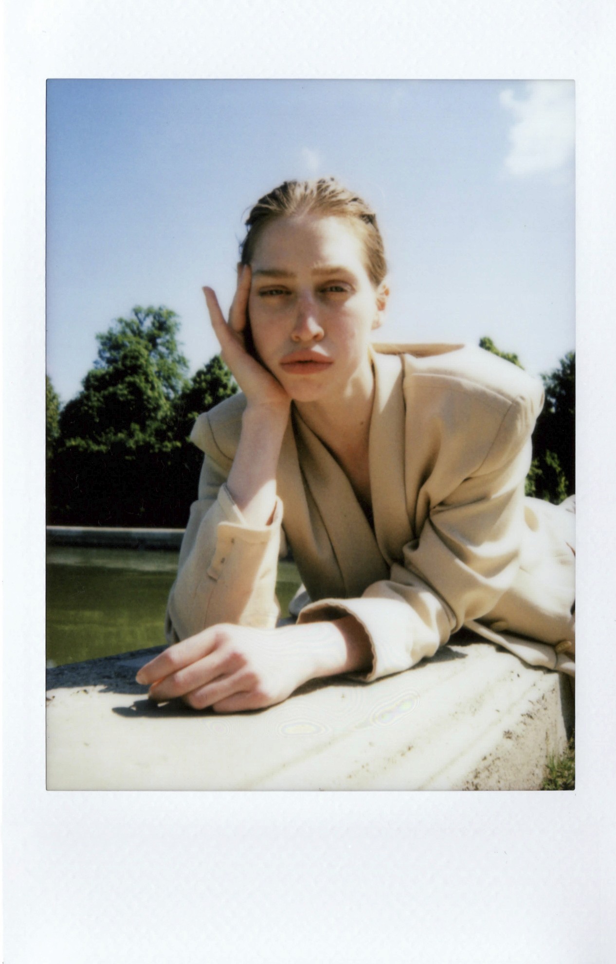 Maja Holm for Issue Paper, Polaroid by DIE IDA