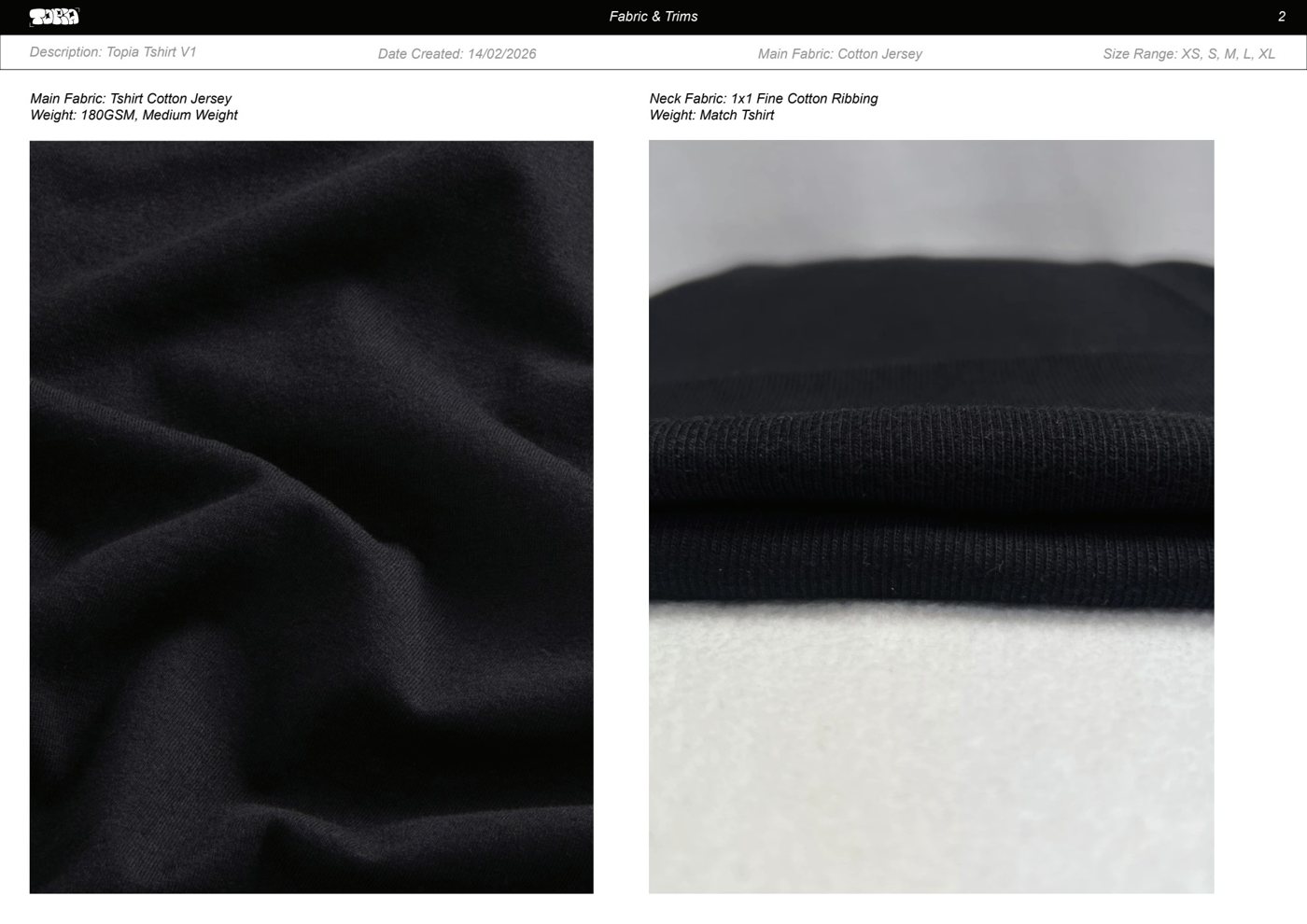 TEE 2 tech pack, page 2