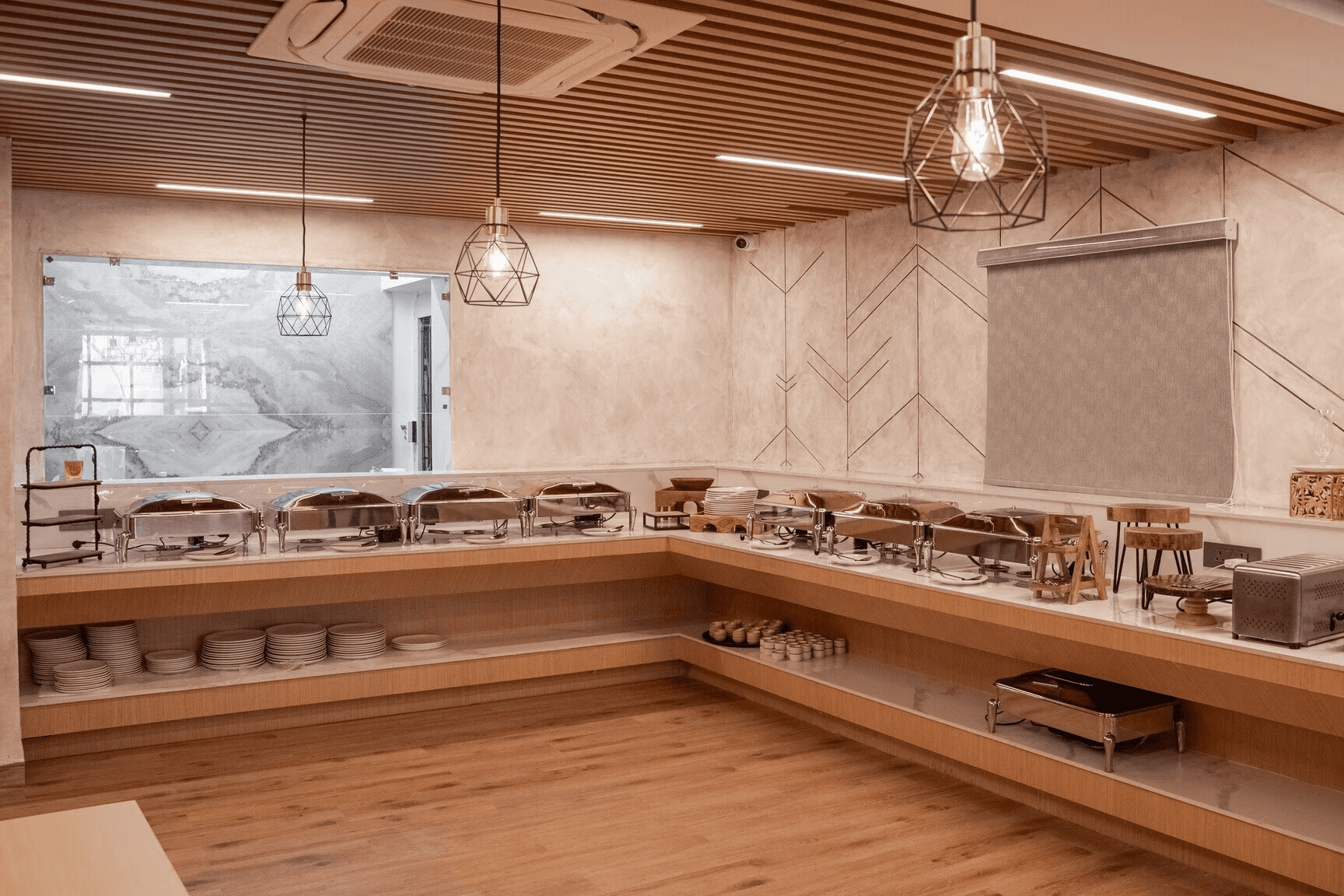 Modern landscaped garden showcasing professional outdoor design.