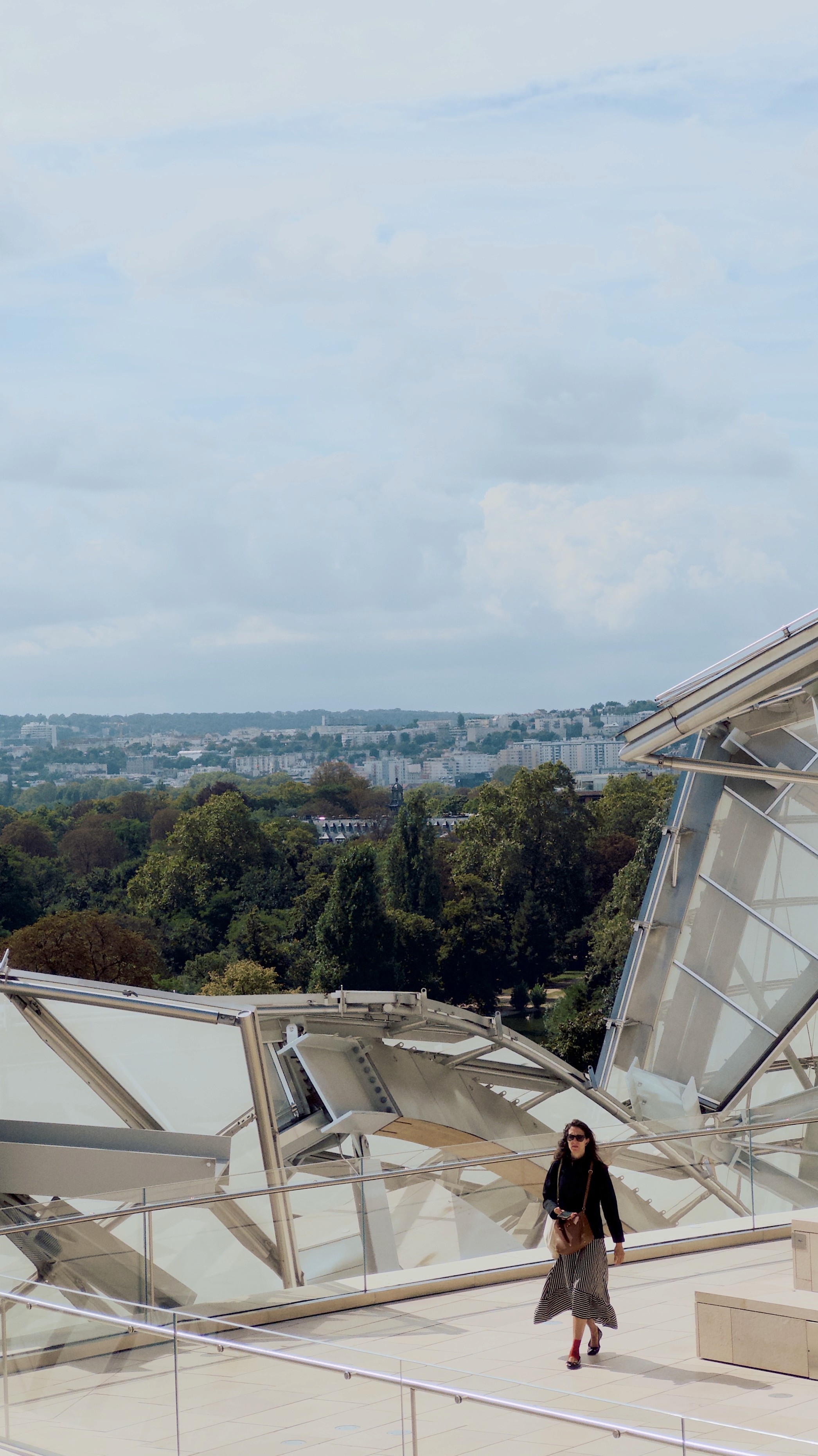 Louis Vuitton Foundation in Paris by Frank Gehry in Paris