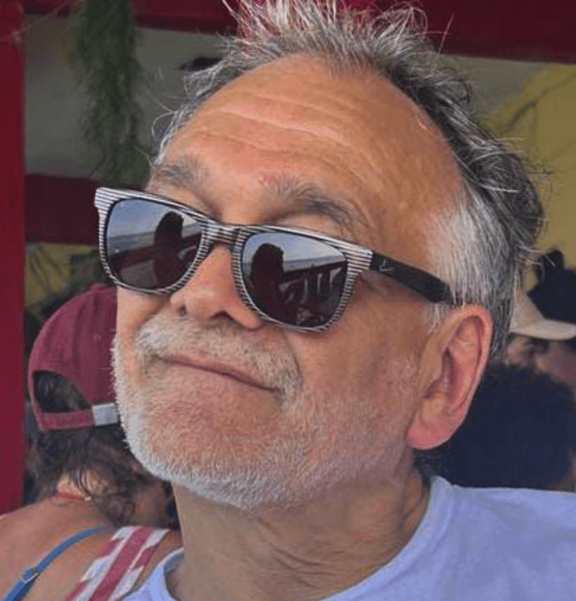 man smiling to the camera