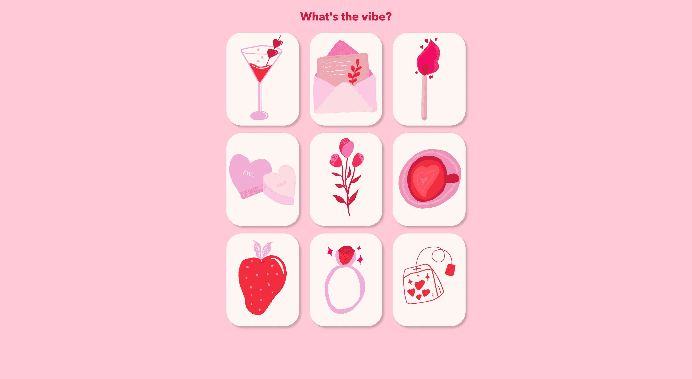 Screenshot of the app's book recommendation's feature