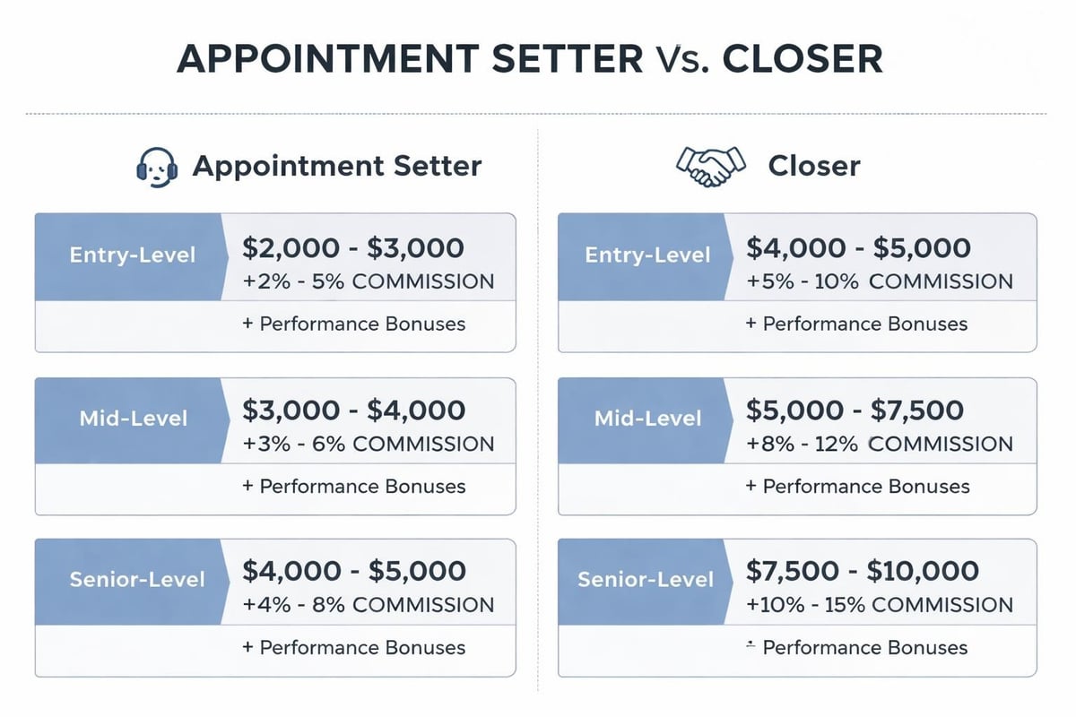 Remote sales compensation models