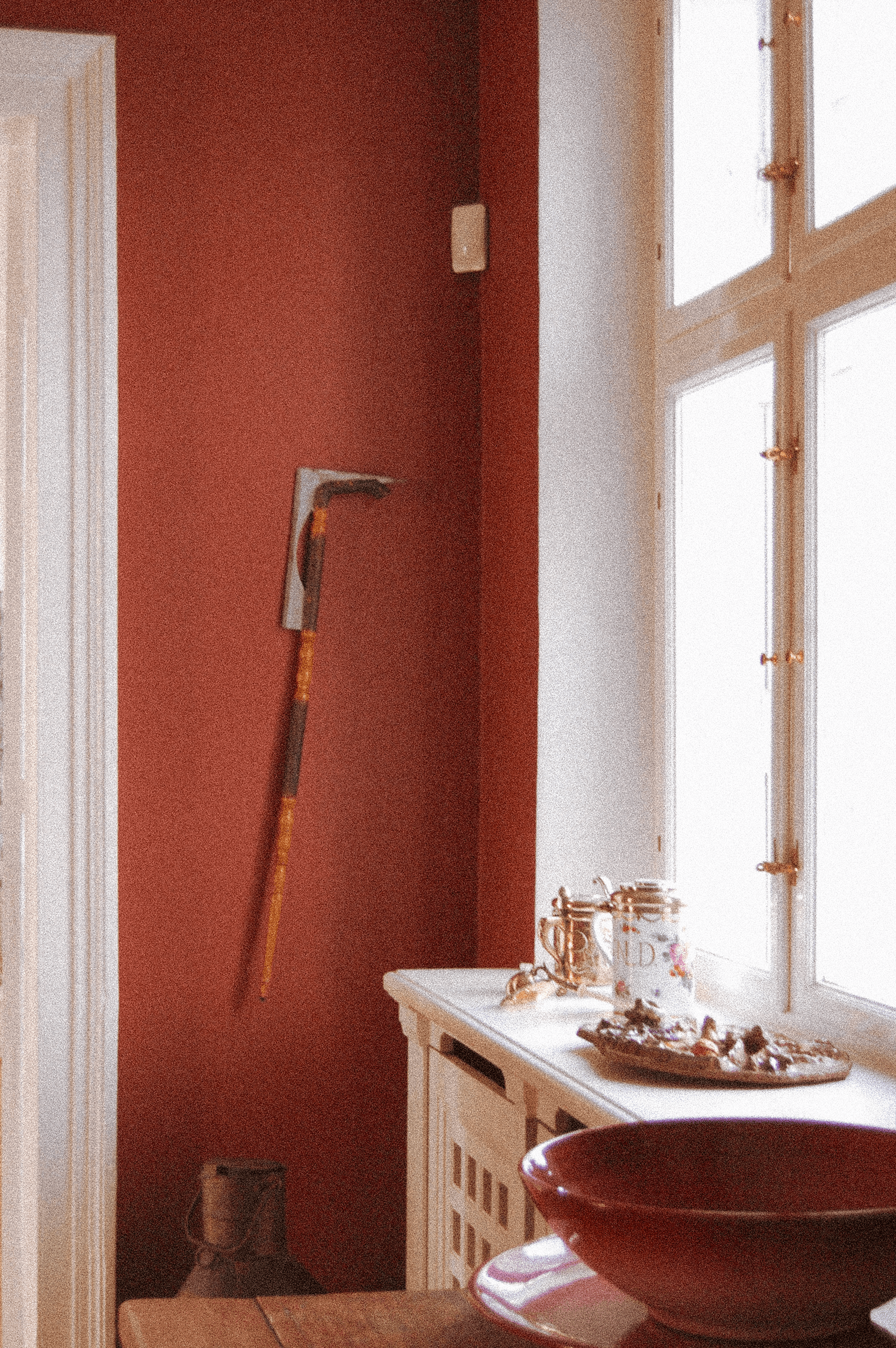 S1urreal Portrait with Glass