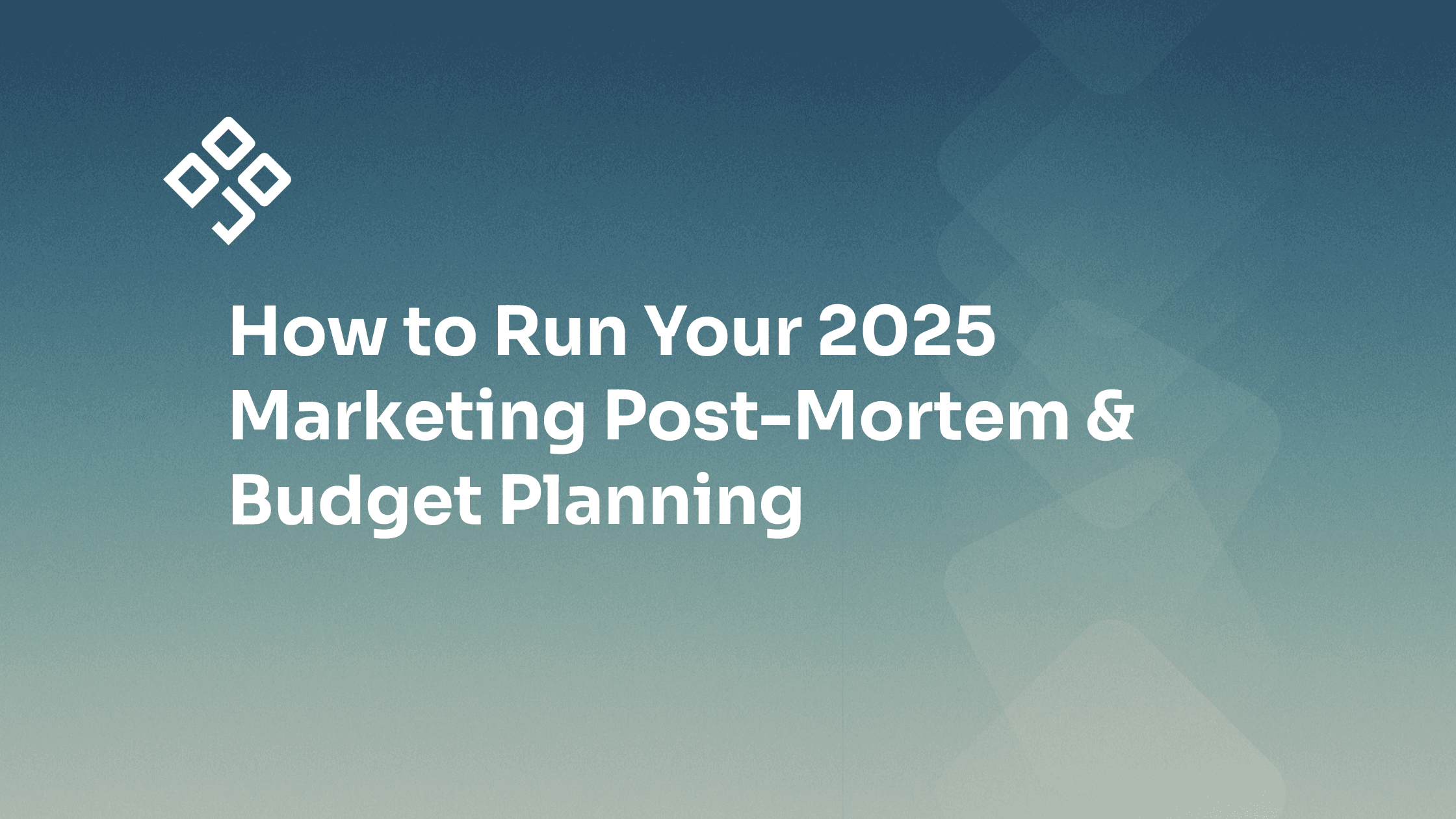 Learn how to run a proper 2025 marketing post-mortem to inform your 2026 budget planning