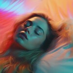 Person resting peacefully representing sleep optimization and recovery tracking in Eternal