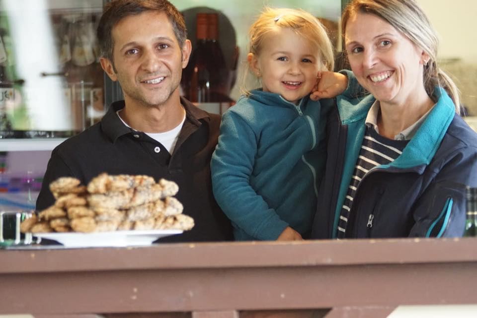 Tuncay mit Familie am Annaberg