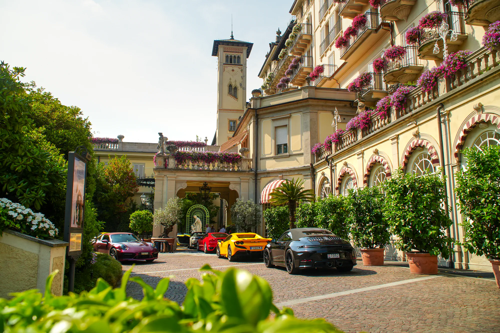 Hôtel Palace en Italie face au lac Majeur