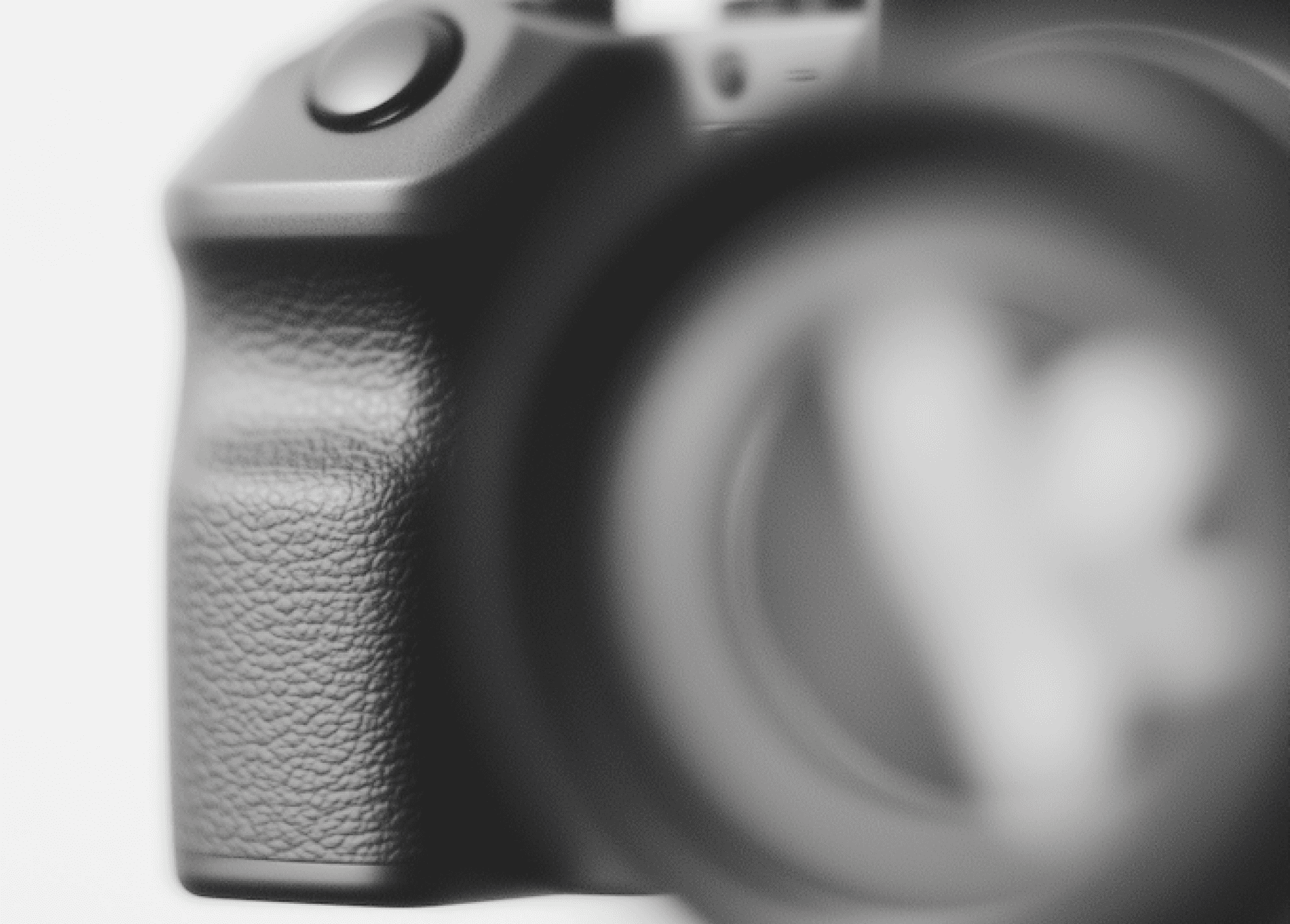 Close up shot of a camera.