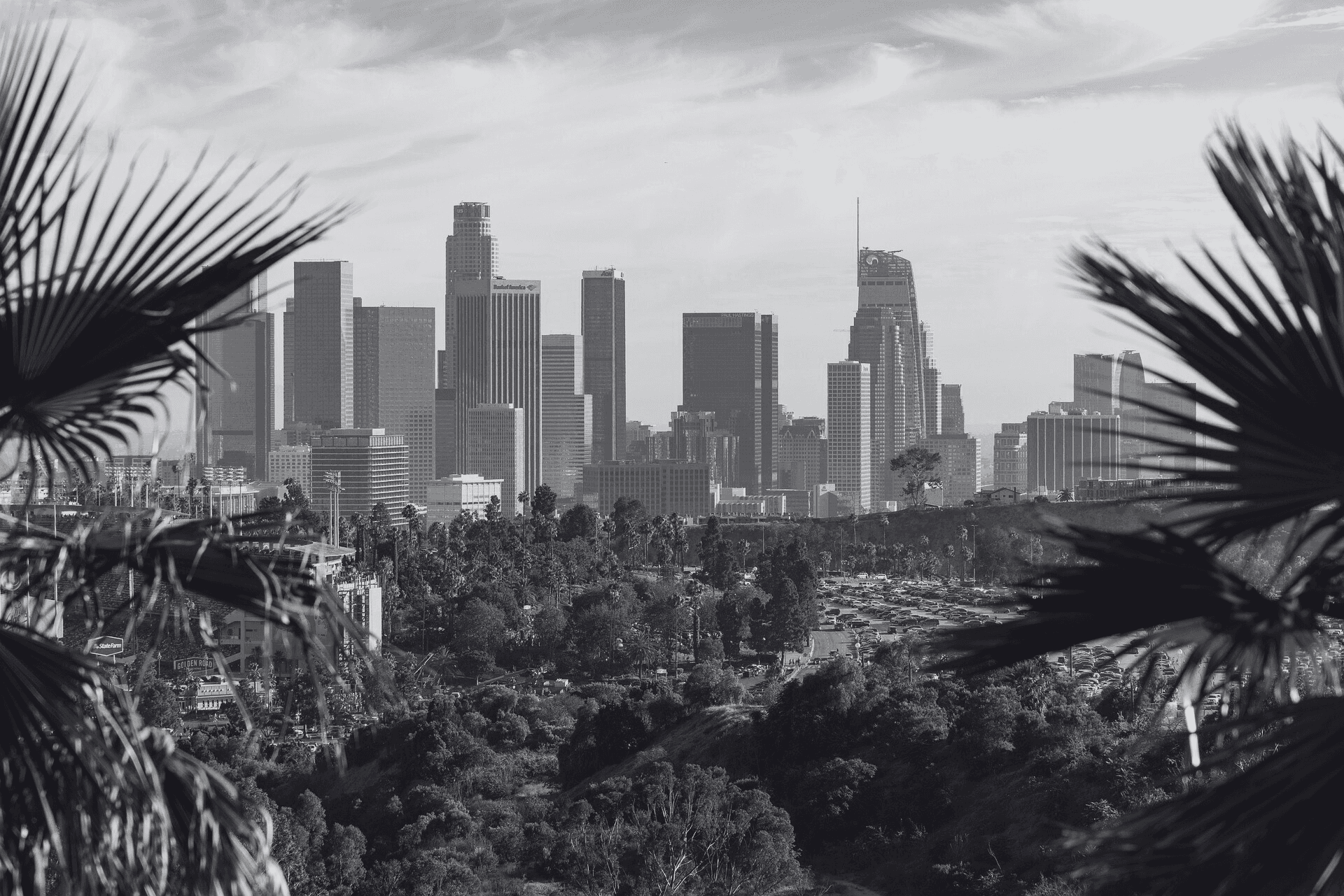 View of Downtown Los Angeles