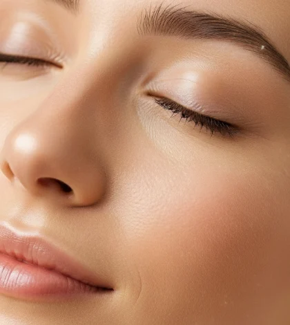 Kobieta po masażu Kobido w Belleza Beauty Rzeszów – zrelaksowana twarz, gładka skóra, naturalny blask i efekt odprężenia widoczny już po pierwszym zabiegu.