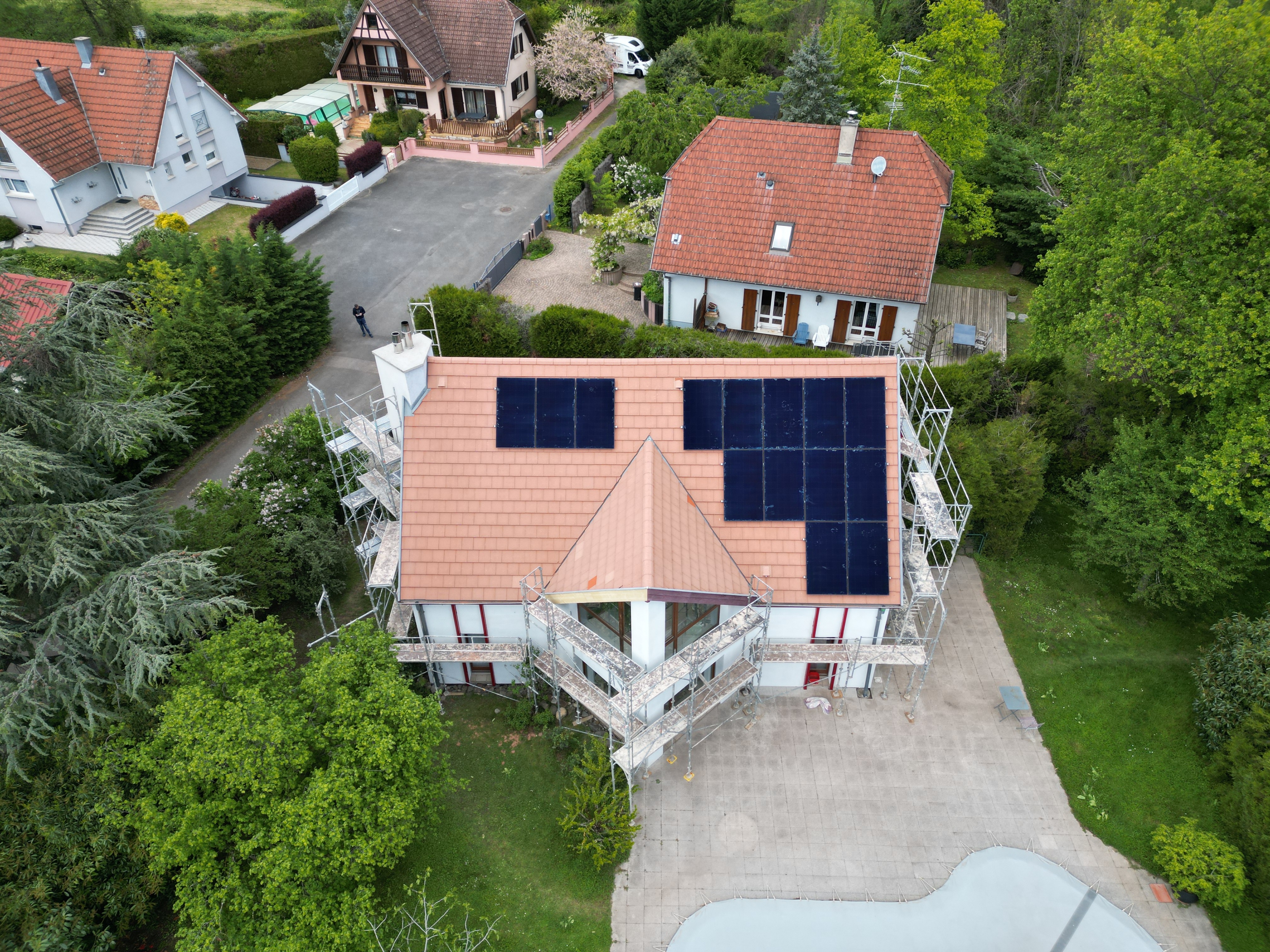 panneau photovoltaiquePanneaux photovoltaïques à Lautenbach