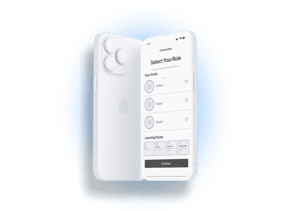 A diverse team collaborates around a table, analyzing documents and charts in a professional setting with a light green background.
