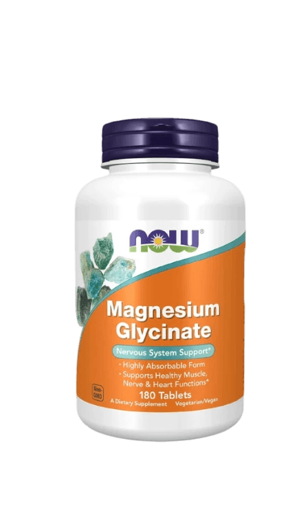 NOW Foods Supplements, Magnesium Glycinate 100 mg