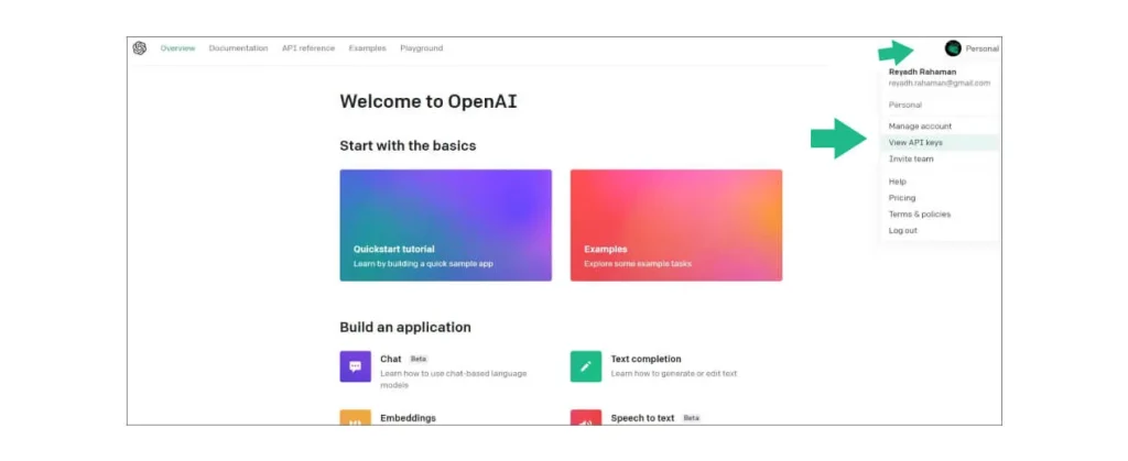 How to get an OpenAI API key