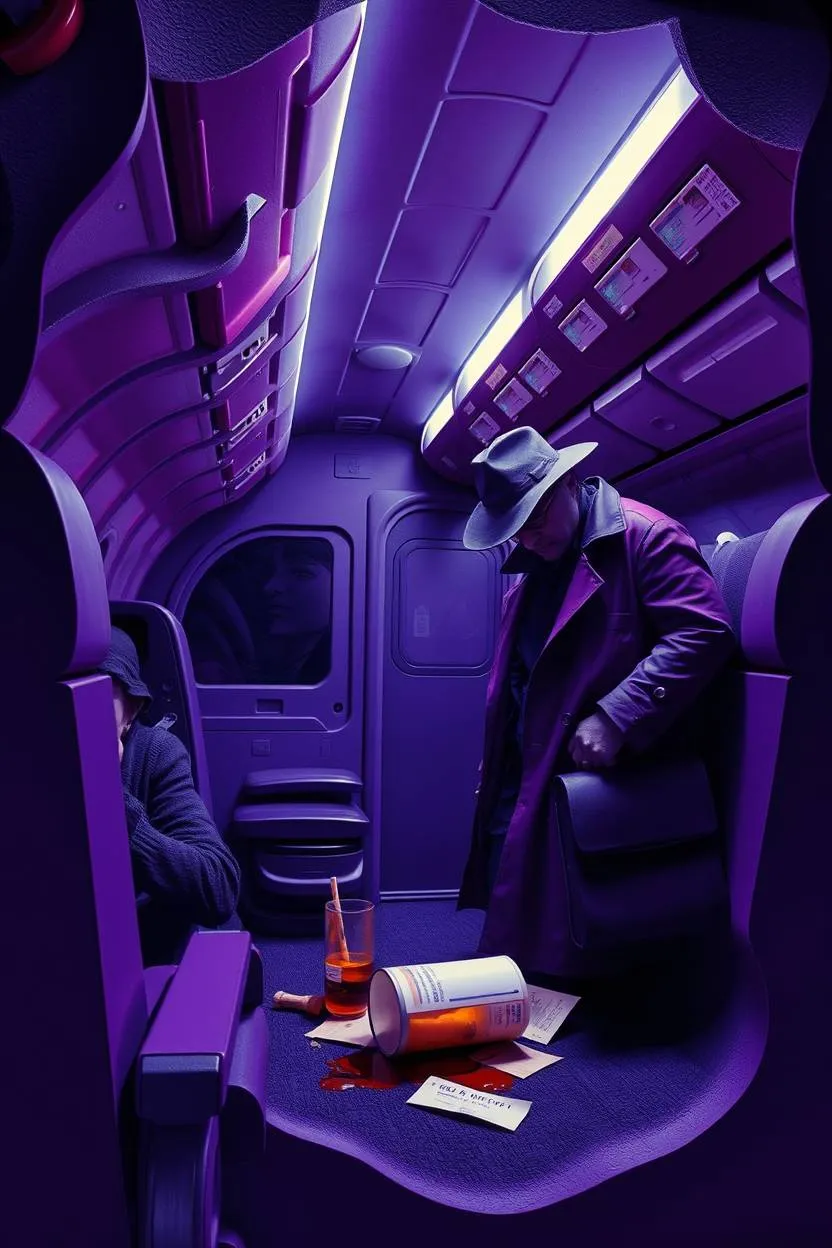 Poster for Flight 9032 - an online mystery escape game popular for birthday parties