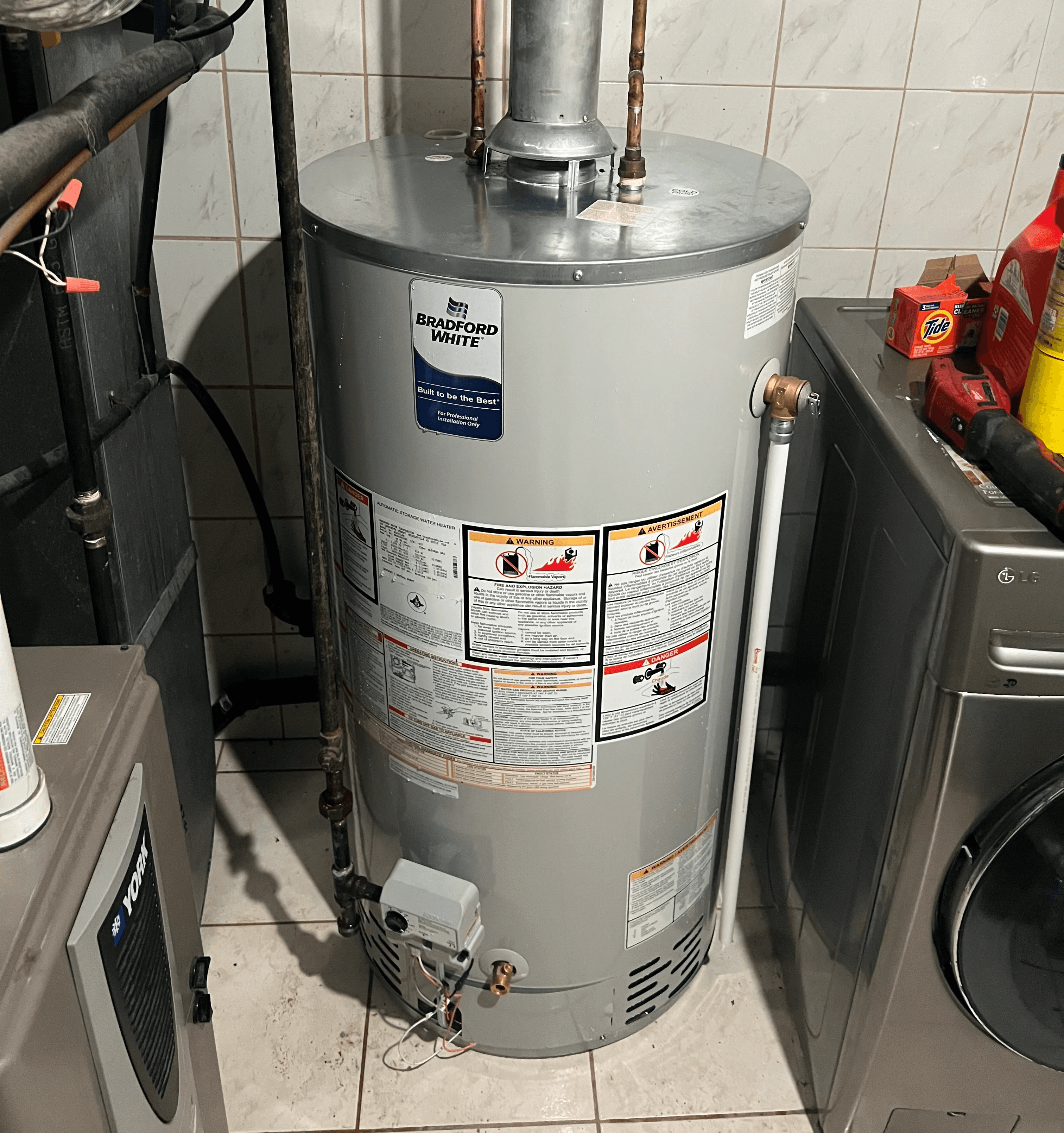Residential boiler installation in a Toronto home for reliable heating and hot water